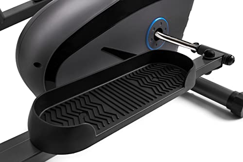 Zipro Erwachsene Magnetischer Crosstrainer Shox bis 120kg, Schwarz, One Size, einheitsgröße