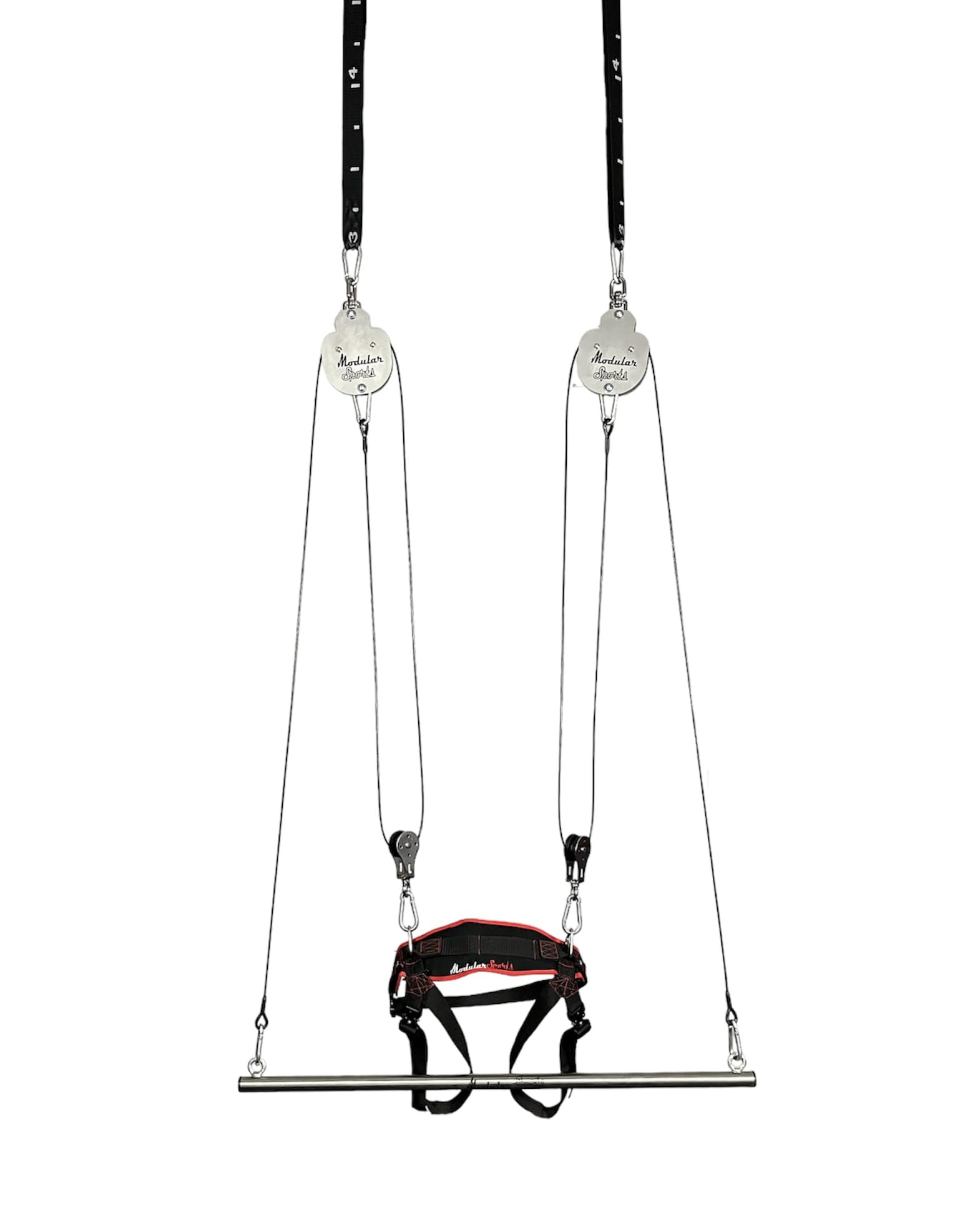 ModularSports FlyFit Extended für Kinder - Fitnessgeräte für Zuhause mit Flaschenzugsystem zur Körpergewichtreduzierung / Komplettes Sportgerät