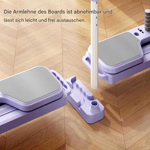 Skimaschine - Pilates Reformer Machine | Split Home Skiing Trainer | Skier -Trainingsgerät | Skimaschinen Total Body Slimming Trainer für Cardio