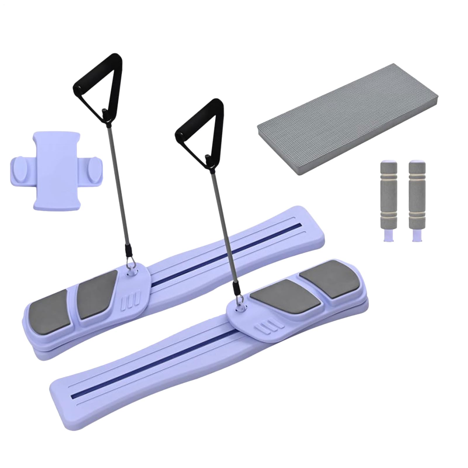Pilates-Reformer-Maschine, Pilates-Gleitbrett, tragbares Trainingsgerät, starke Gewichtsbelastung, Ausrüstung für Cardio, Frauen, Fitnessstudio