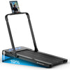 Sportstech Walking Pad sPad1000 - Laufband für Zuhause/Schreibtisch, automatische Steigung bis 19%, LED-Display, kompakt, leise, App, Home Office