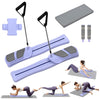 Pilates Reformer Maschine | Pilates Ausrüstung für Fitnessstudio und Zuhause | Tragbare Ausrüstung Starke Gewichtsbelastung Trainingsgerät für Cardio
