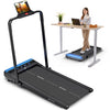 Sportstech Walking Pad sWalk lite Plus - Laufband für Zuhause mit manueller Steigung, bis 6 km/h Walking, bis 12 km/h Laufen, App, Fernbedienung