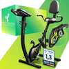 Tretmann 3in1 Heimtrainer klappbar, SoftFoam Sitz, extra komfortabel & leise, DEKRA geprüft, tiefer Einstieg, Ergometer Fahrrad für Zuhause