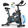 DMASUN Heimtrainer Fahrrad - magnetischer Widerstand, leises Hometrainer, App kompatibel mit Kinomap, Ergometer für Kardio-Training, bis 160kg