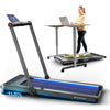 Sportstech sWalk Plus 2-in-1, LED Laufband & Walking Pad, klappbar, bis 14 km/h, 3,5 PS, Bluetooth App, Heim-Fitness Treadmill, max. 120 kg