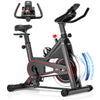 DMASUN Heimtrainer Fahrrad [Aktualisiert] - Ergometer mit einstellbarem magnetischem Widerstand, höhenverstellbar, Indoor Cycling Bike, 160kg